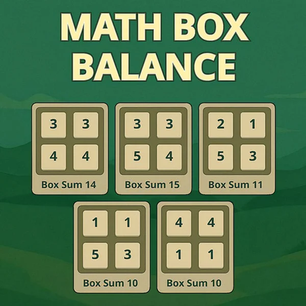 Math Box Balance